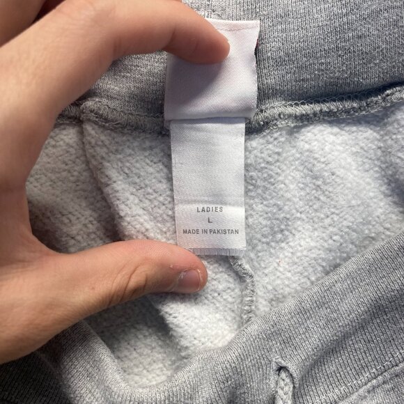 Badger Sports Womens Gray Sweatpants, Size Large Sweatpants,Drawstring,Logo - Picture 8 of 9